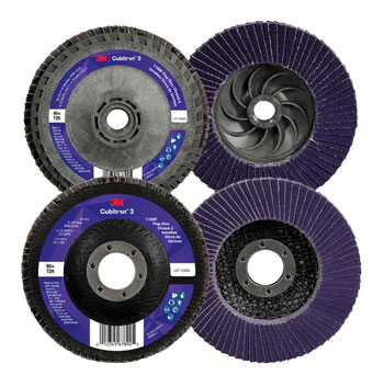 3M&trade; Cubitron&trade; 3 1169F Flap Discs