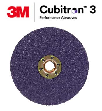 3M™ Cubitron™ 3 1182C Quick-Change Fibre Discs 3M™ Cubitron™ 3 1182C Quick-Change Fibre Discs