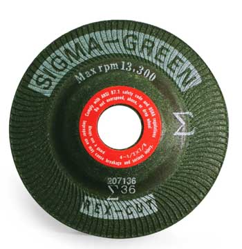 Rex-Cut Sigma Green Grinding Wheels Rex-Cut Sigma Green Grinding Wheels