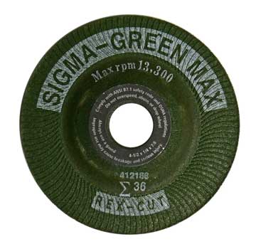 Rex-Cut Sigma Green Max Grinding Wheels Rex-Cut Sigma Green Max Grinding Wheels
