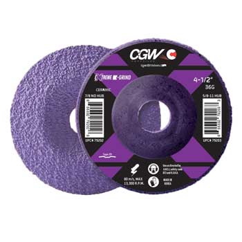 CGW Abrasives Extreme EZ Grind Discs