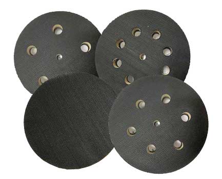 Back-Up Pads for Hook & Loop Sandpaper Discs
