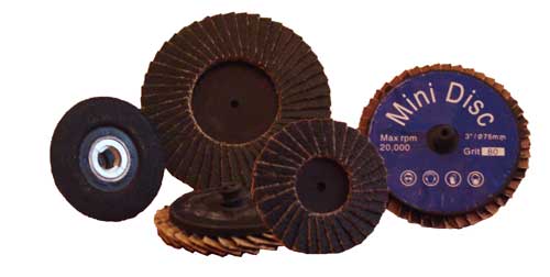 Quick Change Mini Flap Discs T-R & T-S | Zirc Plus