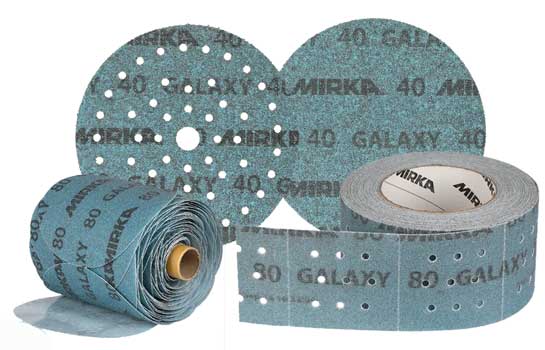 Mirka Abrasives Galaxy Products