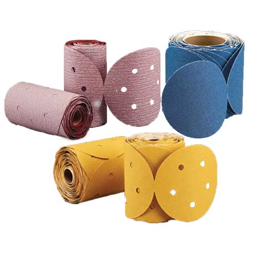 Norton Paper PSA Disc Rolls