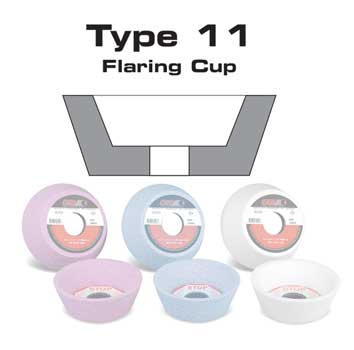 Flaring Cup Wheels T-11