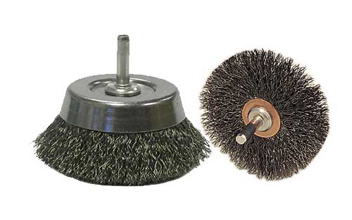 Stem Mounted Wire Brushes
