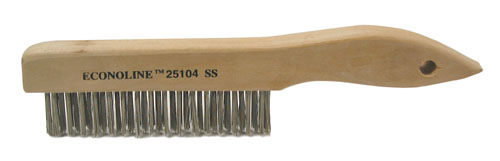 Weiler Economy Shoe Handle Scratch Brushes