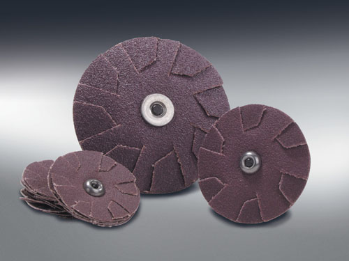 Merit Coated Abrasives Overlap Slotted Discs (2/Set)