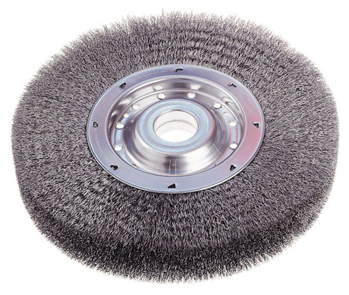 Osborn Crimped Wire Wide Face Wheel Brush