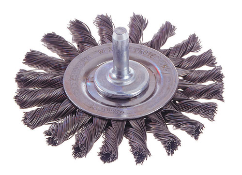 Osborn Knot Wire Wheel Brush With Shank