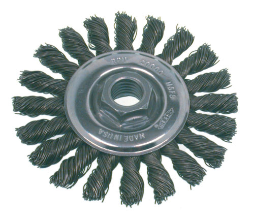 Osborn High Speed Small Grinder Cable Knot Wheel Brush