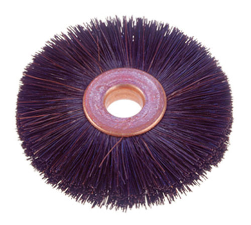 Osborn Small Diameter Black Horsehair Wheel Brush Osborn Small Diameter Black Horsehair Wheel Brush