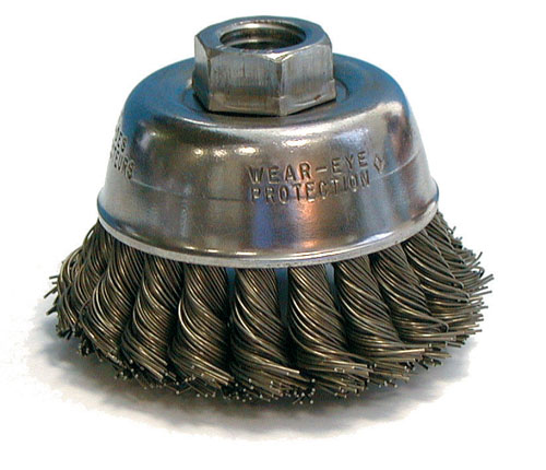 Osborn High Speed Small Grinder Knot Wire Cup Brush Osborn High Speed Small Grinder Knot Wire Cup Brush