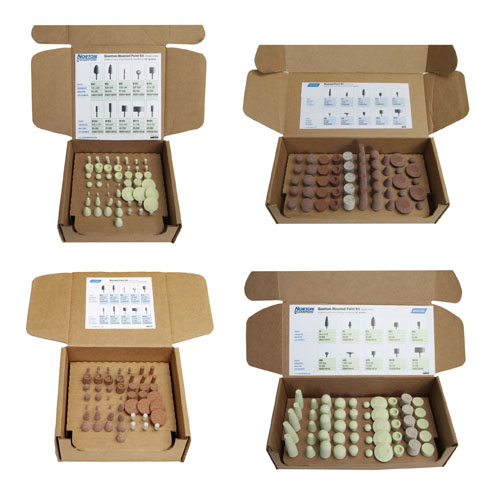 Norton Mounted Grinding Point Kits