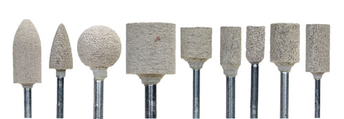 Norton BF3 Cotton Fiber Mounted Grinding Points