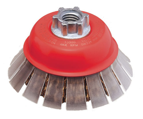 Norton High Performance Cable Crimped Cup Brushes