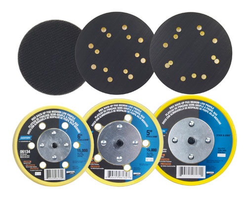 Norton Low-Profile Back-Up Pads for Dual Action/Random Orvbit Sanders