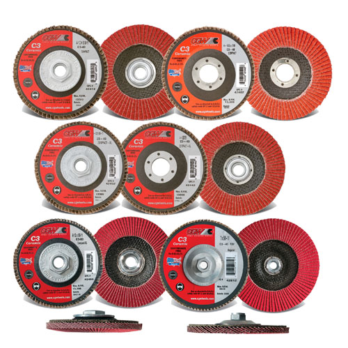 CGW Flap Discs - C3 Premium Ceramic