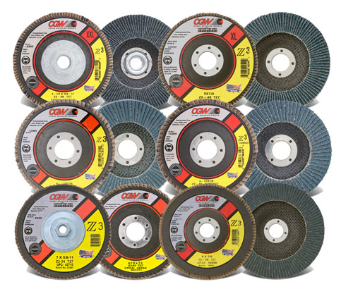CGW Flap Discs - Z3 Premium Zirconia
