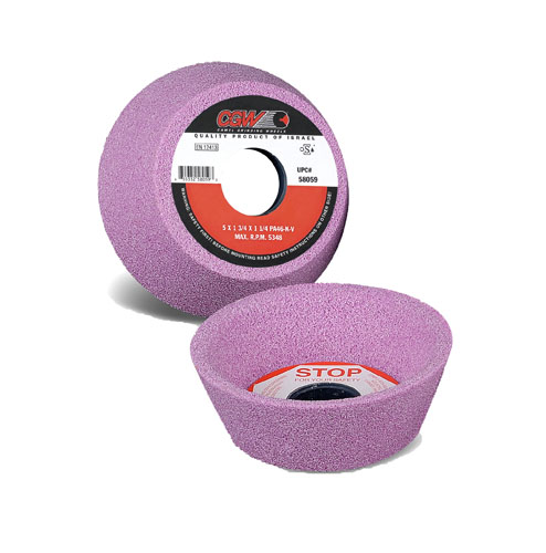 CGW Pink Aluminum Oxide Toolroom Wheels CGW Pink Aluminum Oxide Toolroom Wheels