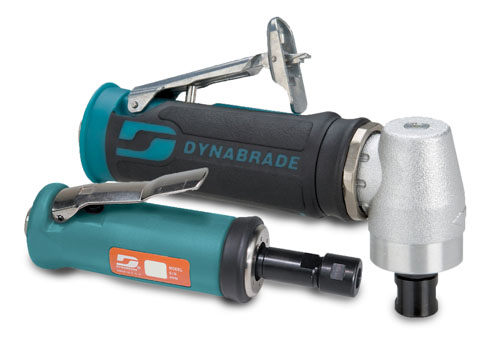 Dynabrade Straight & Right Angle Collet Die Grinders Dynabrade Straight & Right Angle Collet Die Grinders