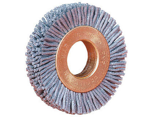 Weiler Nylox Small Diameter Wheels Copper Center - Silicon Carbide