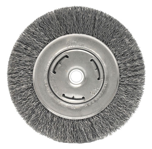 Weiler Bench Grinder Wire Wheels - Wide Face - Steel
