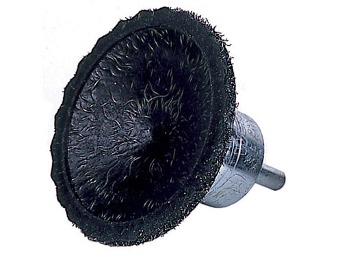 Weiler Polyflex Encapsulated Flared End Brushes - Steel & Stainless