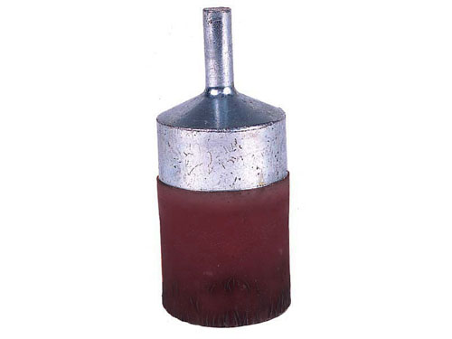 Weiler Polyflex Encapsulated End Brushes - Hollow Center - Steel & Stainless