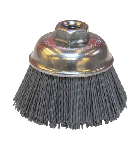 Weiler Nylox Cup Brushes - Silicon Carbide