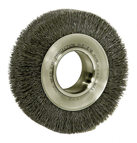 Weiler Crimped Wire Wheels - Wide Face - Steel