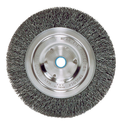 Weiler Crimped Wire Wheels - Narrow Face - Steel & Stainless