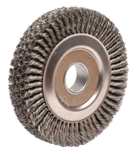 Weiler Cable Twist Wheels - Four Sections - Steel