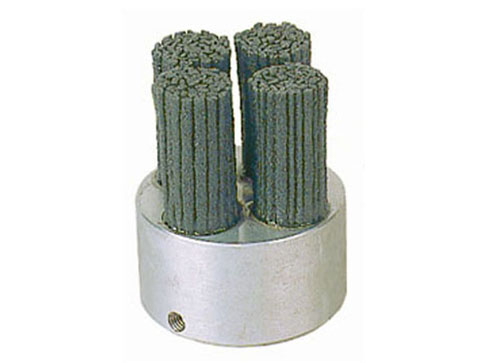 Weiler Nylox Rectangular Filament Miniature Disc Brush - Silicon Carbide
