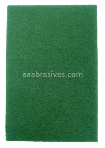 6x9 A/O Very Fine Green Hand Pads Nylon