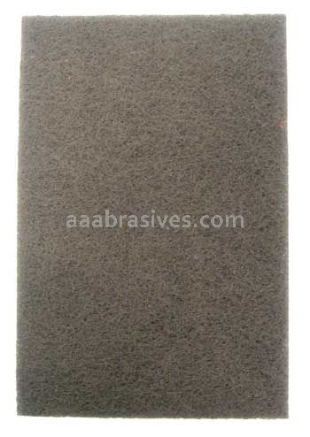 6x9, S/C Very Fine, Grey, Hand Pads, Nylon