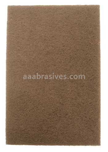6x9 A/O Heavy Duty Tan Hand Pads Nylon