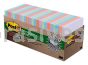 Post-it™ Super Sticky Recycled Notes 654-24NH-CP 3 in x 3 in Bali Collection 3M 7100063859