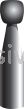 B-65, 1/8x1/8x1/8"sk, Mounted Point, Vitrified, PA/O