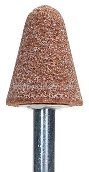 Norton A5 3/4 x 1-1/4 Gemini 38A M M4 1/4 x 1-1/2 Vitrified Mounted Points - A Shapes