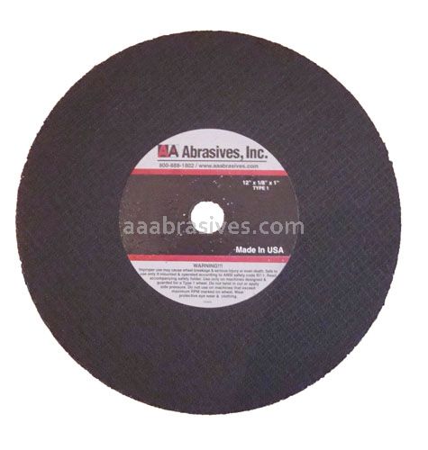 20x3/16x1 Cutting Wheel T-1 Resin Bond A24T Long Life Metal