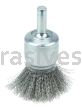 Weiler 11003 3/4" Coated Cup Crimped Wire End Brush .006" Steel Fill