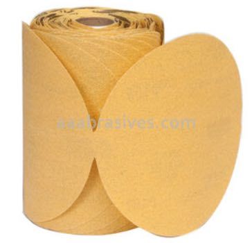 Norton Abrasives 78072748553 6" P60 Grit C-wt Gold Reserve A296 Paper PSA Disc Rolls