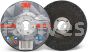 3M™ 7100141079 4-1/2 x 1/4 x 7/8 Type 27 Silver Depressed Center Grinding Wheel 87453