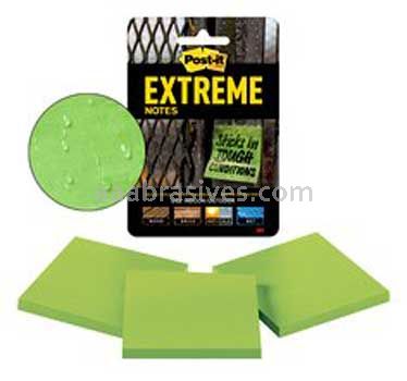 Post-it™ Extreme Notes EXTRM33-3TRYGN 3 in x 3 in 3M 7100154154