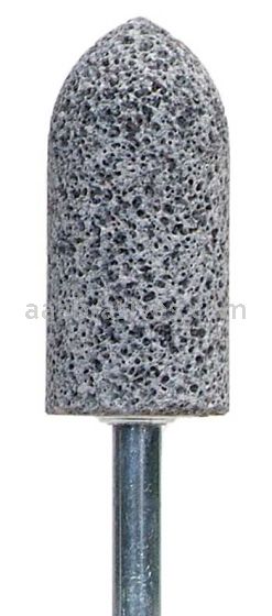 Norton A11 7/8 x 2 32A30-UVBEM/N4 1/4 x 1-1/2 Vitrified Bond Mounted Points - A Shape
