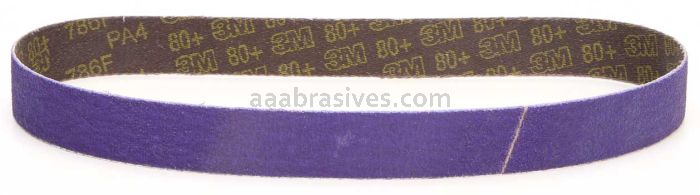 3M™ 7100035469 25/32 x 20 15/32 80+ Grit 786F Cubitron™ II File Belt