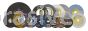 Norton 24 x 7/32 x 1-3/4 Quantum Long Life R Sides Reinforced Type 01 Straight Wheels
