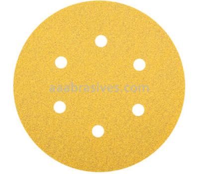 Norton Abrasives 66261130256 6" Gold Reserve A296 Paper H&L Disc P60 Grit